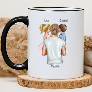 Dad of 2 – Cadeau personnalisé – Henriette & Co