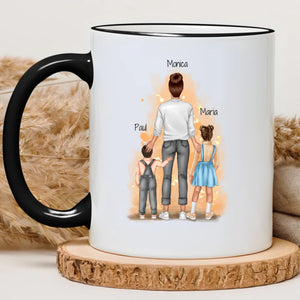 Family of 3 – Cadeau personnalisé – Henriette & Co