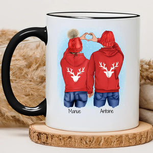 XMAS COUPLE – Cadeau personnalisé – Henriette & Co