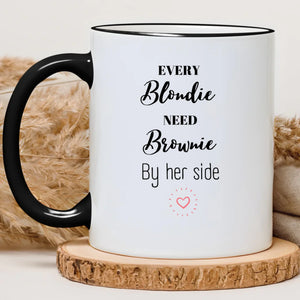 Blondie & Brownie – Cadeau personnalisé – Henriette & Co
