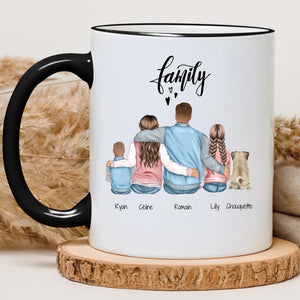 Family dog – Cadeau personnalisé – Henriette & Co