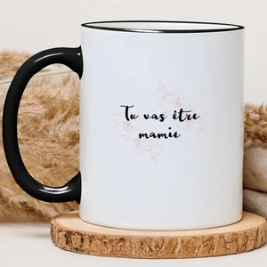 Tu vas être mamie – Cadeau personnalisé – Henriette & Co