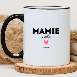 Mamie poule – Cadeau personnalisé – Henriette & Co