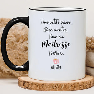 Pause café – Cadeau personnalisé – Henriette & Co