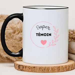 Super témoin – Cadeau personnalisé – Henriette & Co