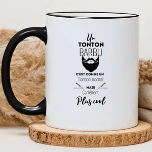 Tonton barbu – Cadeau personnalisé – Henriette & Co