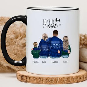 Famille noël – Cadeau personnalisé – Henriette & Co