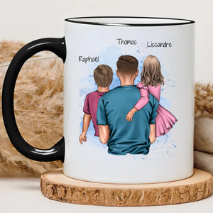 Papa poule – Cadeau personnalisé – Henriette & Co