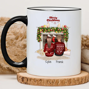 Couple noël – Cadeau personnalisé – Henriette & Co