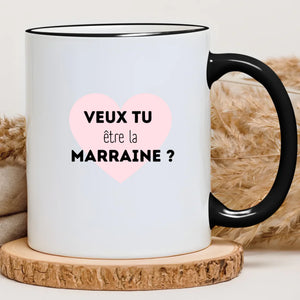 Veux-tu être la marraine ? – Cadeau personnalisé – Henriette & Co