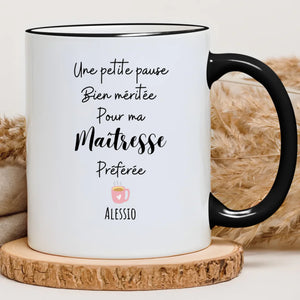 Pause café – Cadeau personnalisé – Henriette & Co