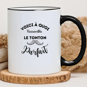 Tonton parfait – Cadeau personnalisé – Henriette & Co