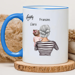 Mamie & enfants – Cadeau personnalisé – Henriette & Co