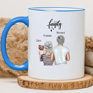 Grands parents & enfants – Cadeau personnalisé – Henriette & Co