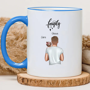 Papa & enfants – Cadeau personnalisé – Henriette & Co
