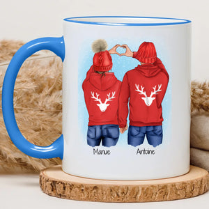 XMAS COUPLE – Cadeau personnalisé – Henriette & Co