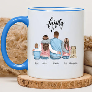 Family dog – Cadeau personnalisé – Henriette & Co