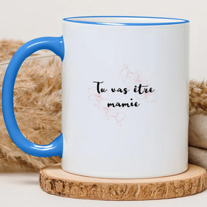 Tu vas être mamie – Cadeau personnalisé – Henriette & Co