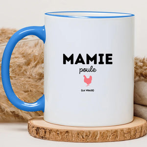 Mamie poule – Cadeau personnalisé – Henriette & Co