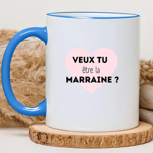Veux-tu être la marraine ? – Cadeau personnalisé – Henriette & Co