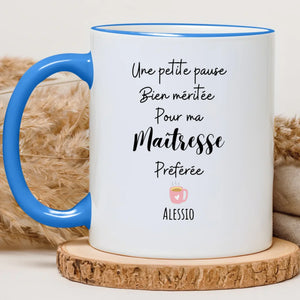 Pause café – Cadeau personnalisé – Henriette & Co