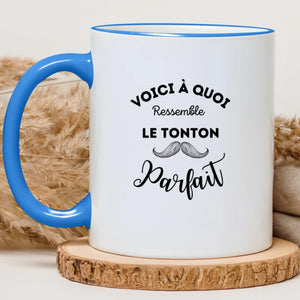 Tonton parfait – Cadeau personnalisé – Henriette & Co