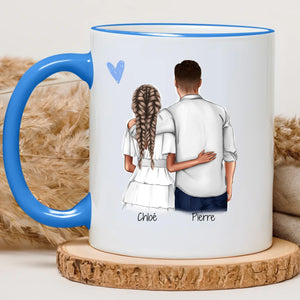 Couple – Cadeau personnalisé – Henriette & Co