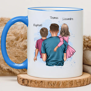 Papa poule – Cadeau personnalisé – Henriette & Co