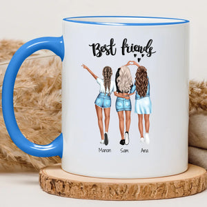 Trio meilleures amies – Cadeau personnalisé – Henriette & Co