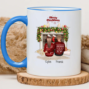 Couple noël – Cadeau personnalisé – Henriette & Co