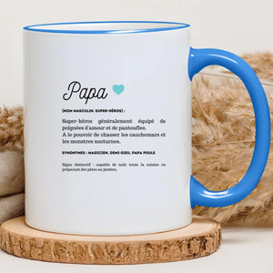 Dad of 2 – Cadeau personnalisé – Henriette & Co