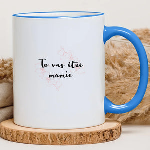 Tu vas être mamie – Cadeau personnalisé – Henriette & Co