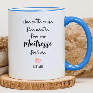 Pause café – Cadeau personnalisé – Henriette & Co
