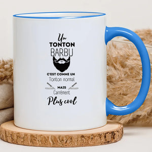 Tonton barbu – Cadeau personnalisé – Henriette & Co