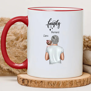 Papy & enfants – Cadeau personnalisé – Henriette & Co