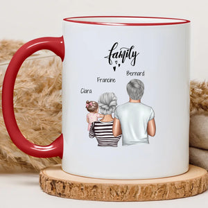 Grands parents & enfants – Cadeau personnalisé – Henriette & Co