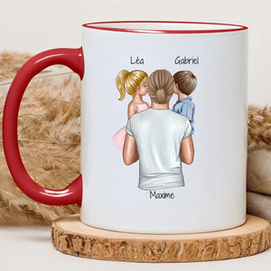 Dad of 2 – Cadeau personnalisé – Henriette & Co