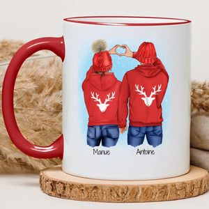 XMAS COUPLE – Cadeau personnalisé – Henriette & Co