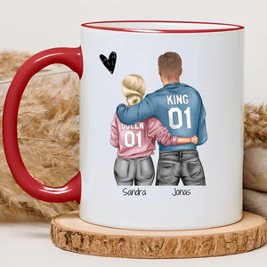 Queen & King – Cadeau personnalisé – Henriette & Co