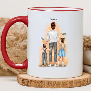 Family of 3 – Cadeau personnalisé – Henriette & Co