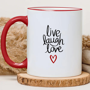 Live laugh & love – Cadeau personnalisé – Henriette & Co