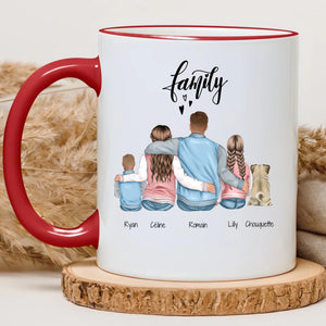Family dog – Cadeau personnalisé – Henriette & Co