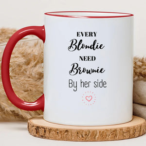 Blondie & Brownie – Cadeau personnalisé – Henriette & Co