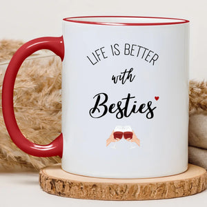 Life is better with besties – Cadeau personnalisé – Henriette & Co