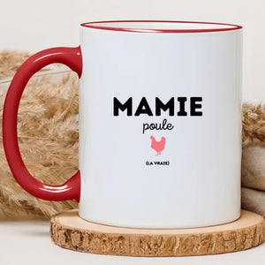 Mamie poule – Cadeau personnalisé – Henriette & Co