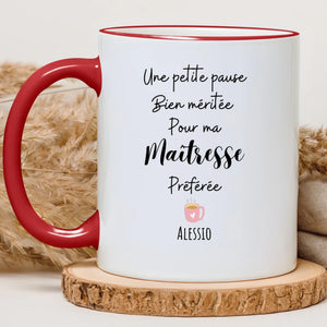 Pause café – Cadeau personnalisé – Henriette & Co