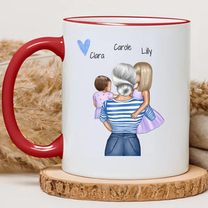 Mamie & Enfants – Cadeau personnalisé – Henriette & Co