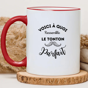 Tonton parfait – Cadeau personnalisé – Henriette & Co