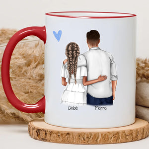 Couple – Cadeau personnalisé – Henriette & Co