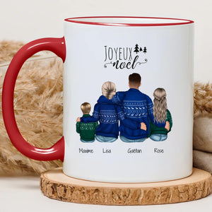 Famille noël – Cadeau personnalisé – Henriette & Co